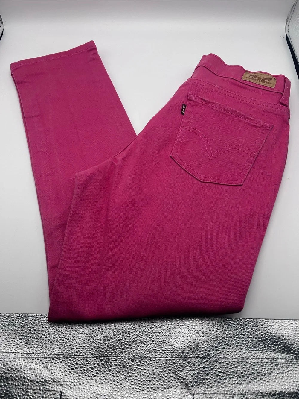 Levi's 512 Women's Pink Skinny Jeans